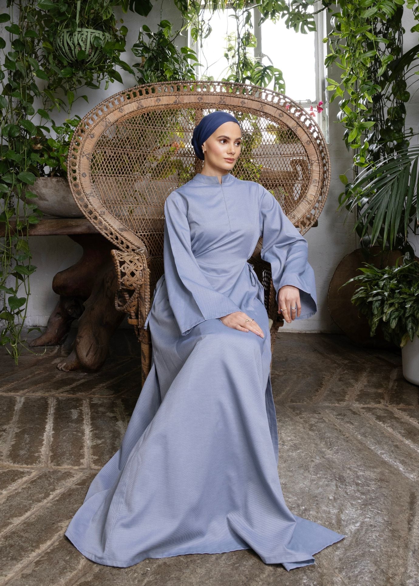 Fine Jaquard Maxi