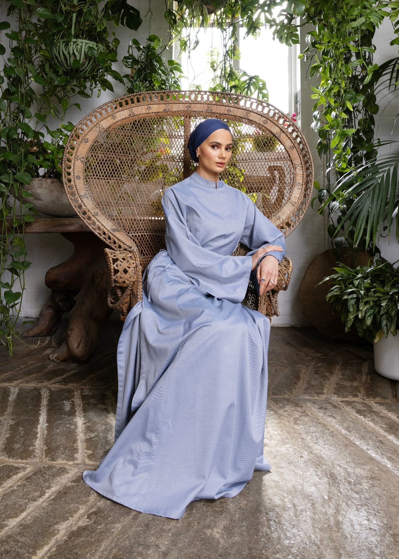 Fine Jaquard Maxi