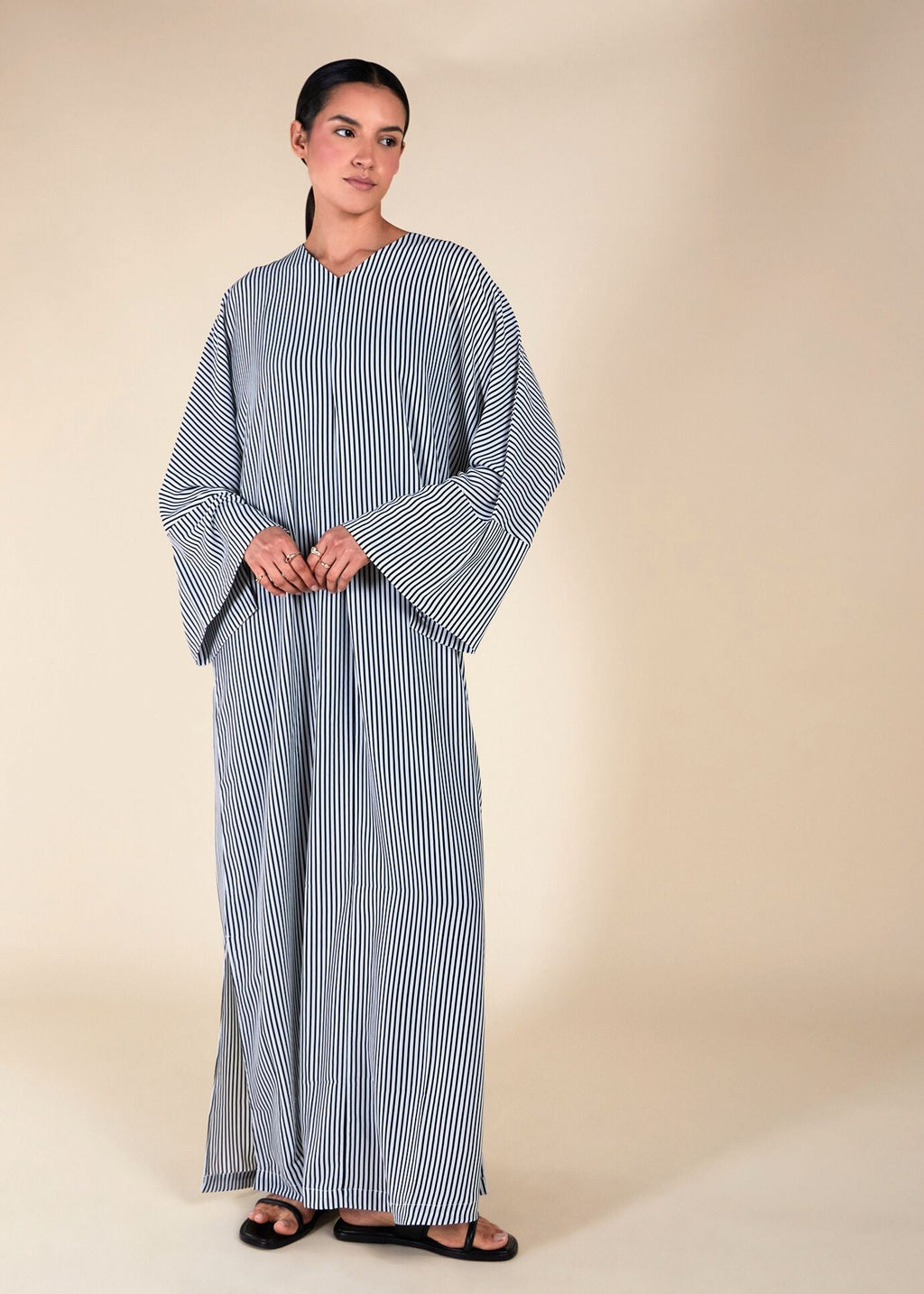 Back Pleat Kaftan