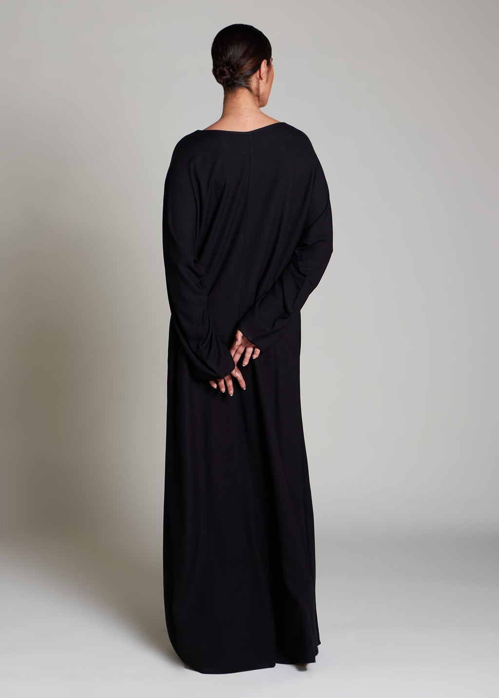 Batwing Abaya Black