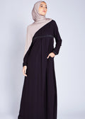 Oolong Abaya Black
