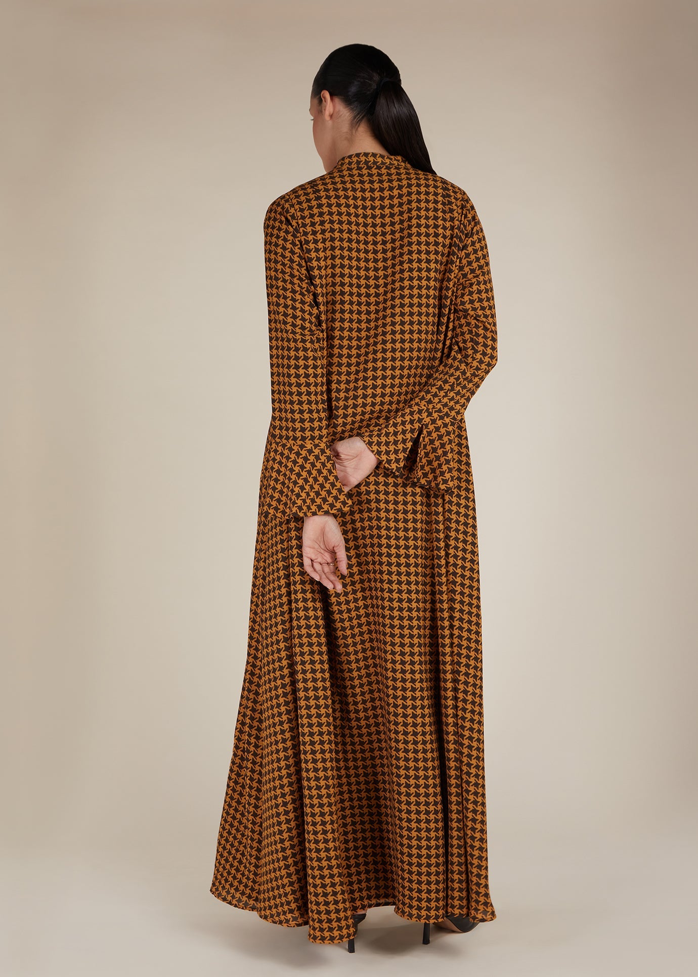 Houndstooth Abaya