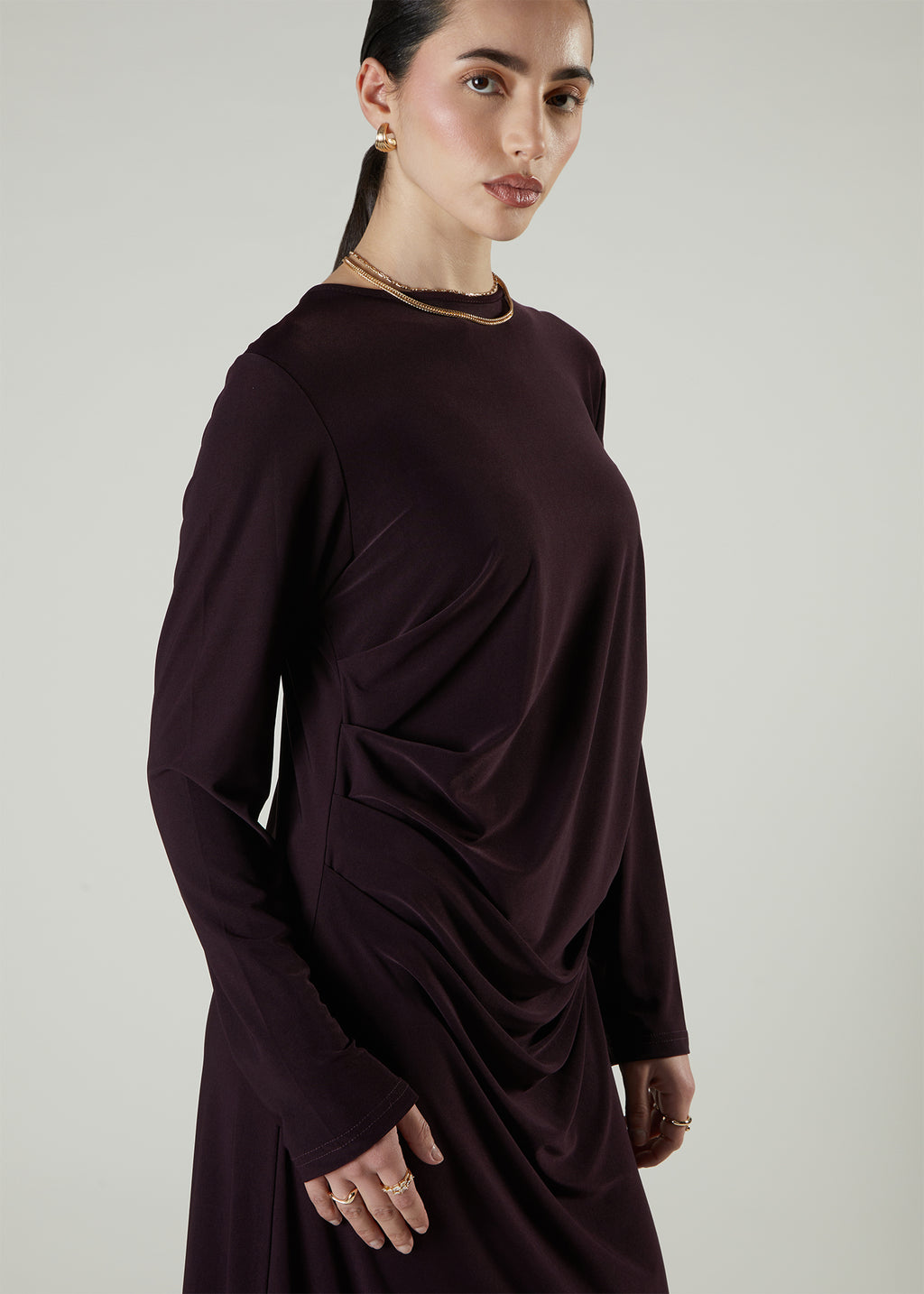 Layla Maxi Plum