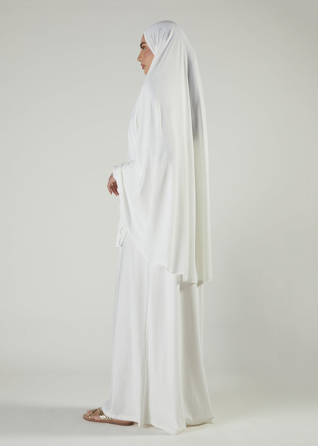 Prayer Abaya Set Ivory