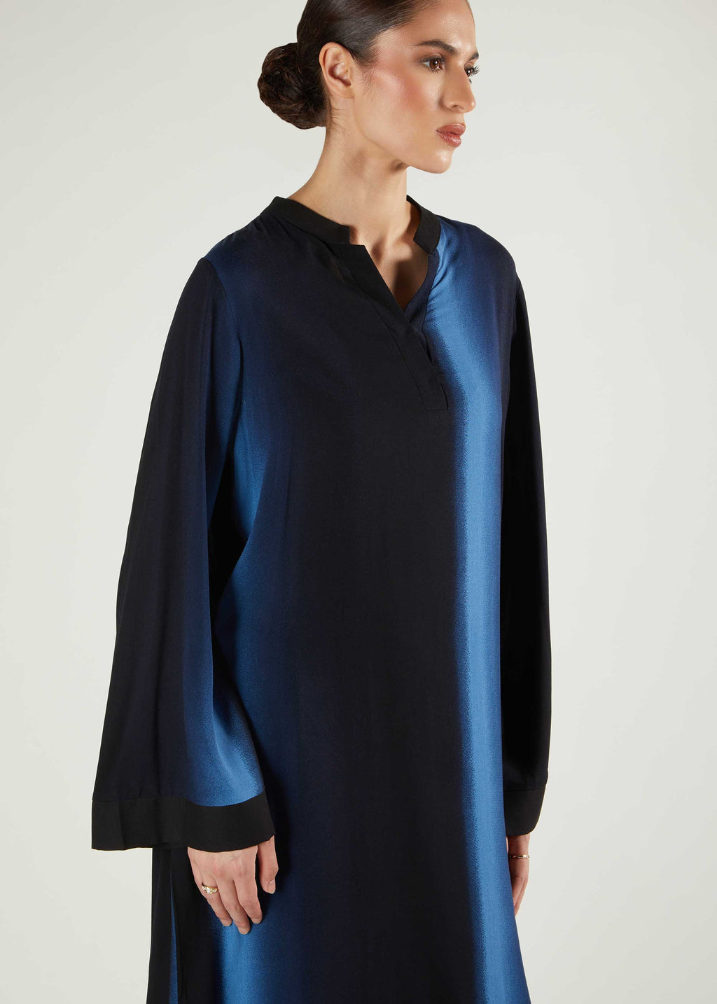 Midnight Tye Dye Abaya