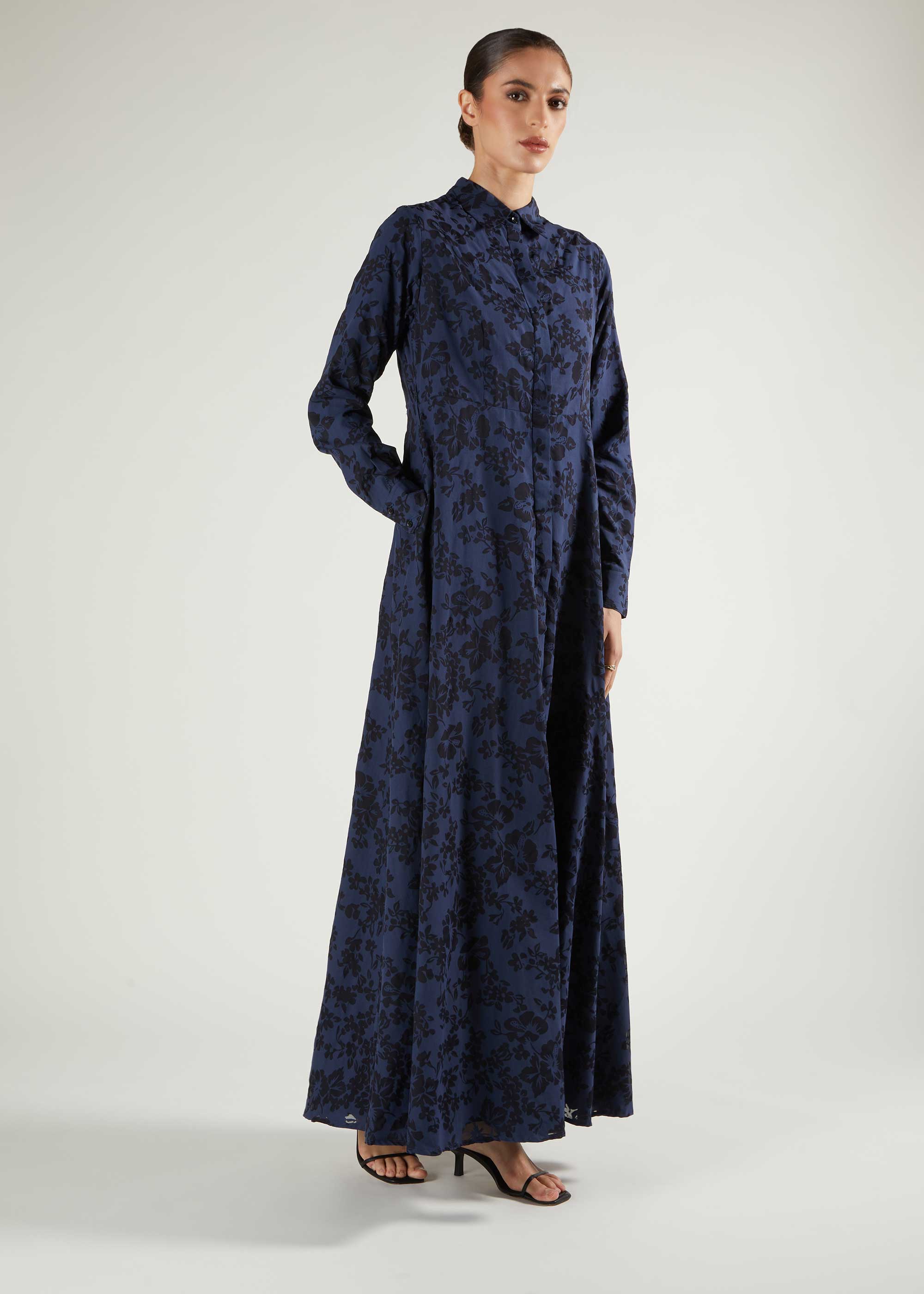 Black Peony Maxi