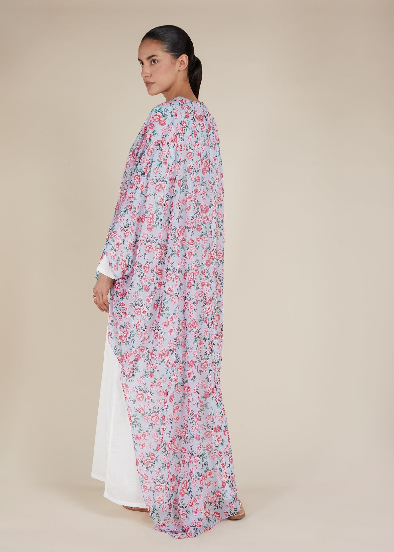 Ditsy Rose Cape