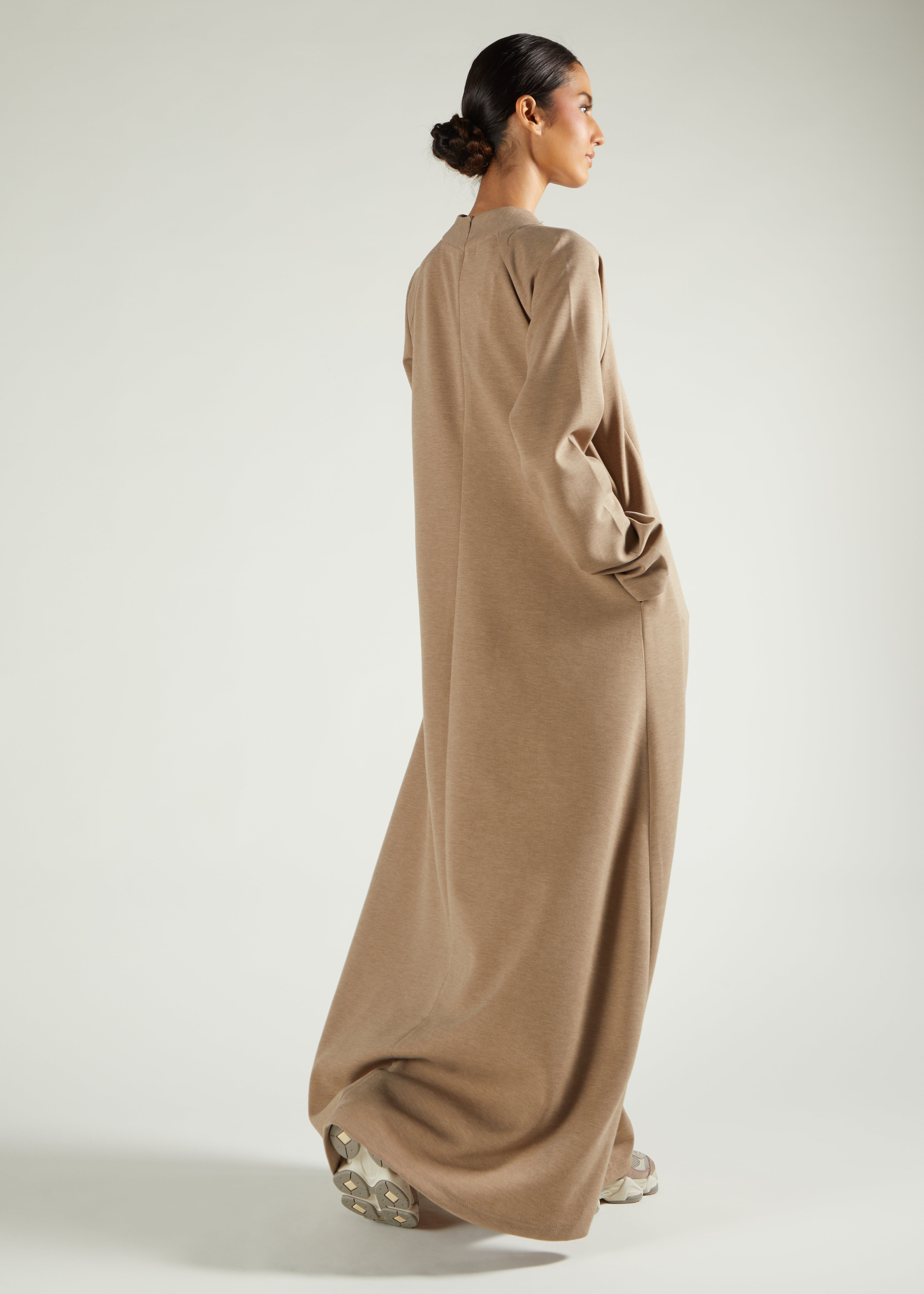 Scuba Abaya Nude