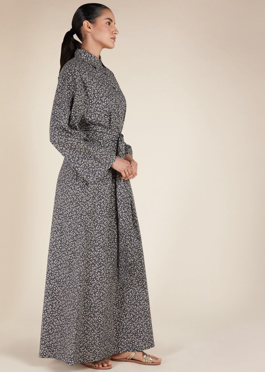 White Ivy Cotton Maxi