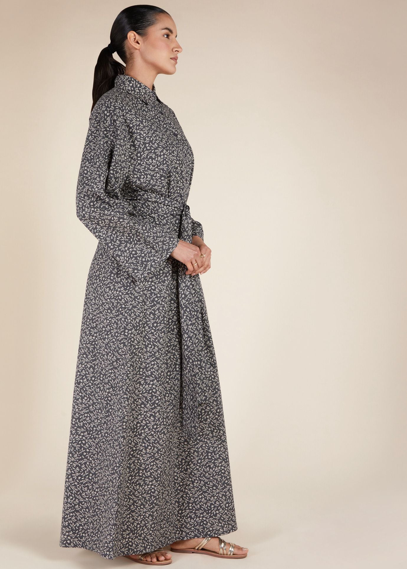 White Ivy Cotton Maxi