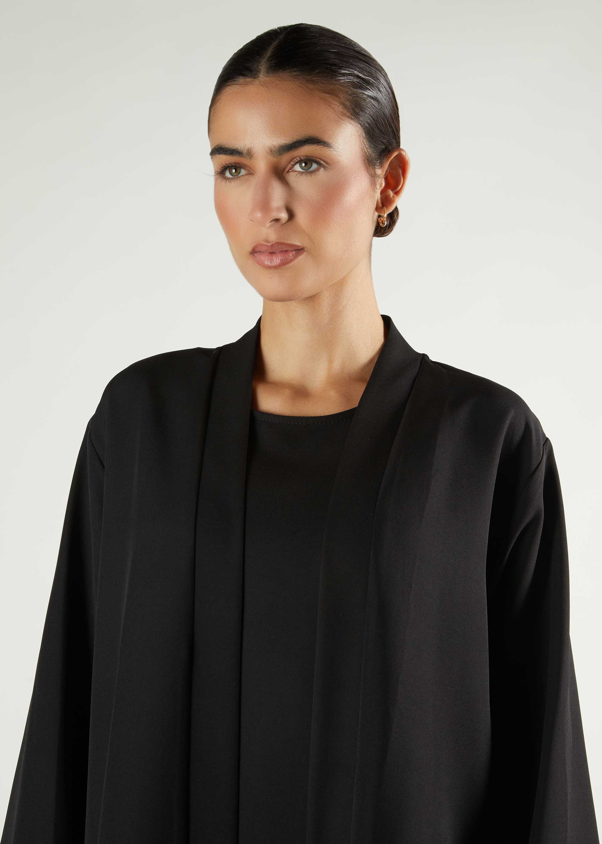 Twin Set Abaya Black
