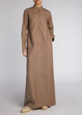 A Line Abaya Stone
