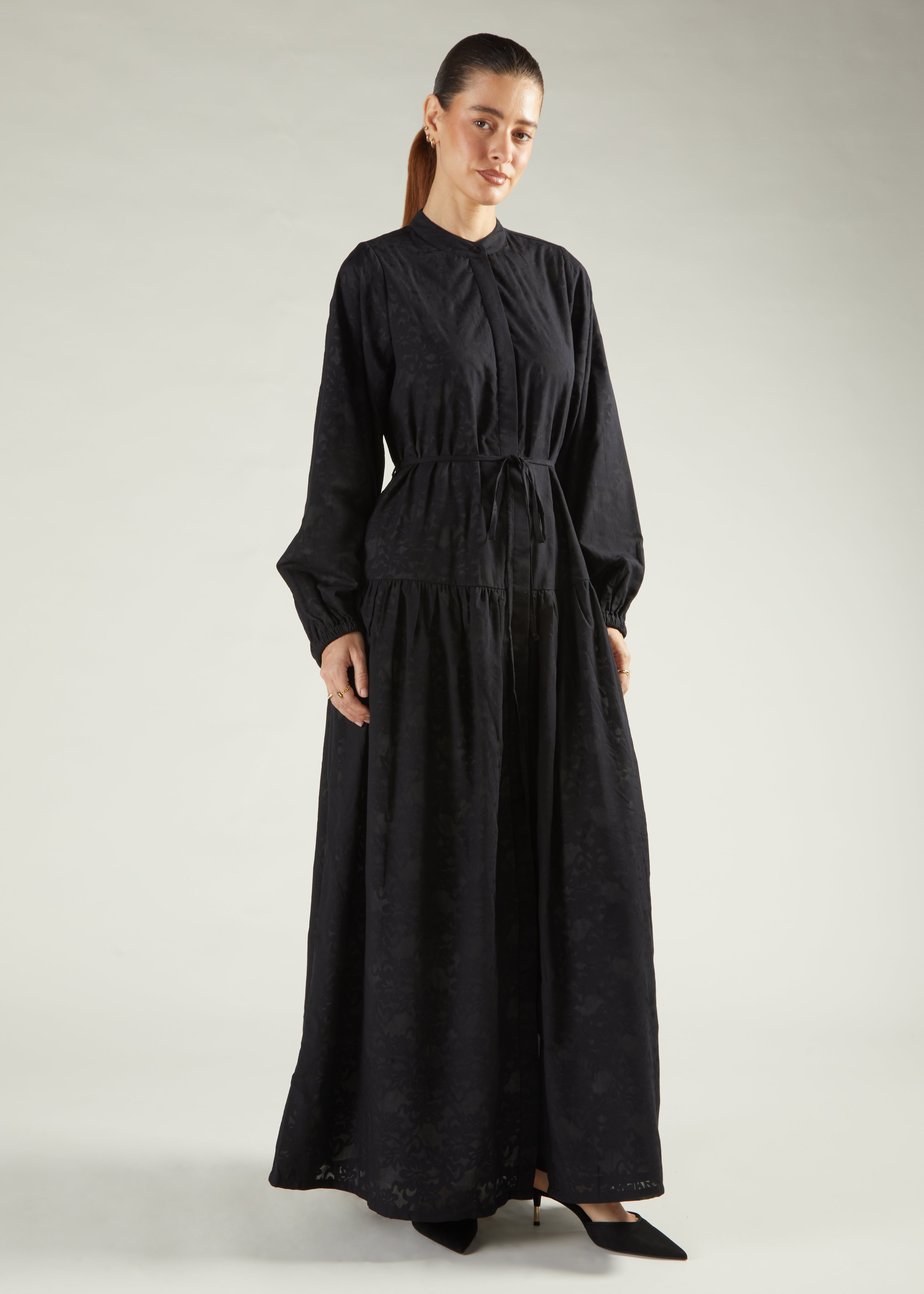 Shadow Print Maxi