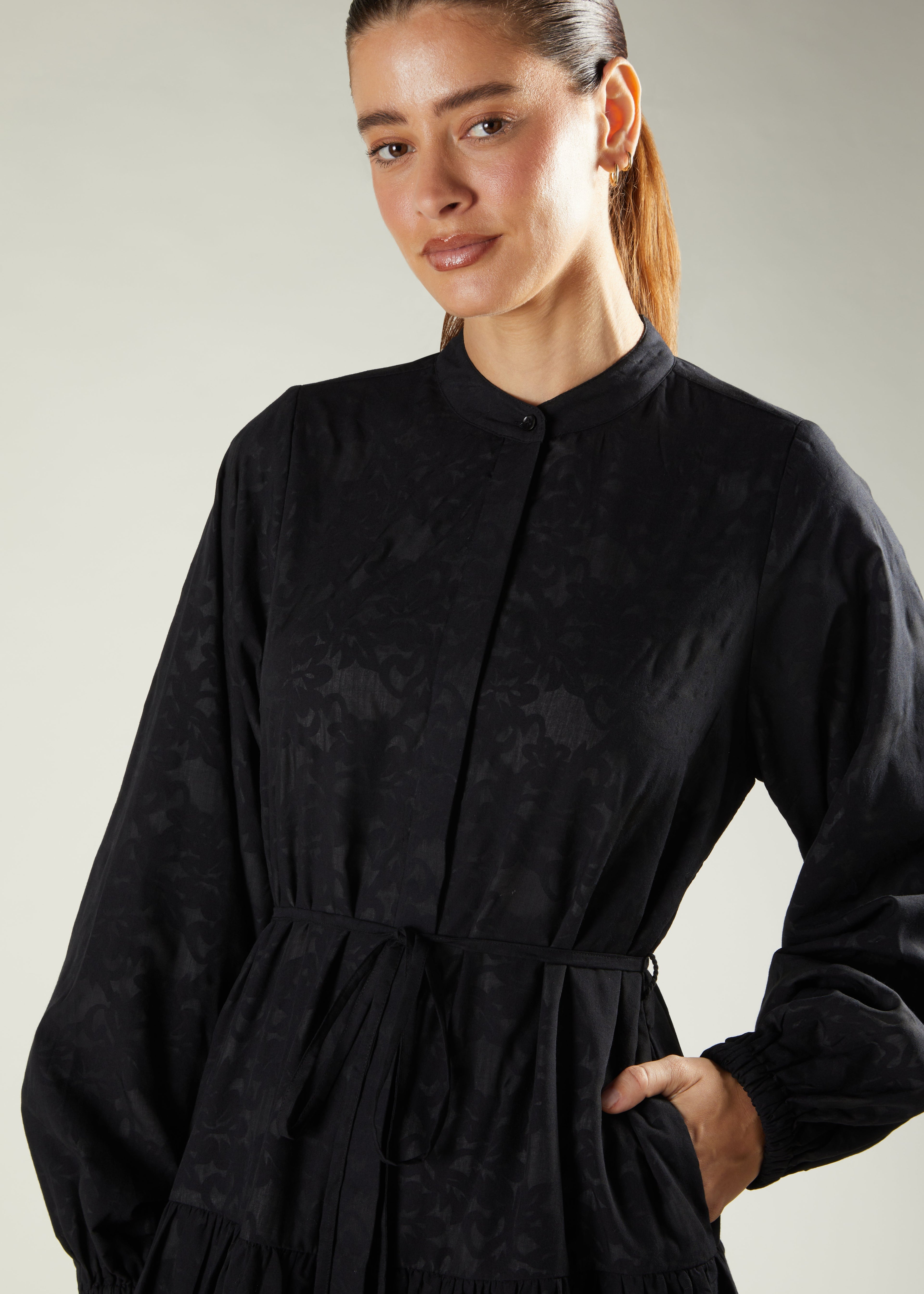 Shadow Print Maxi