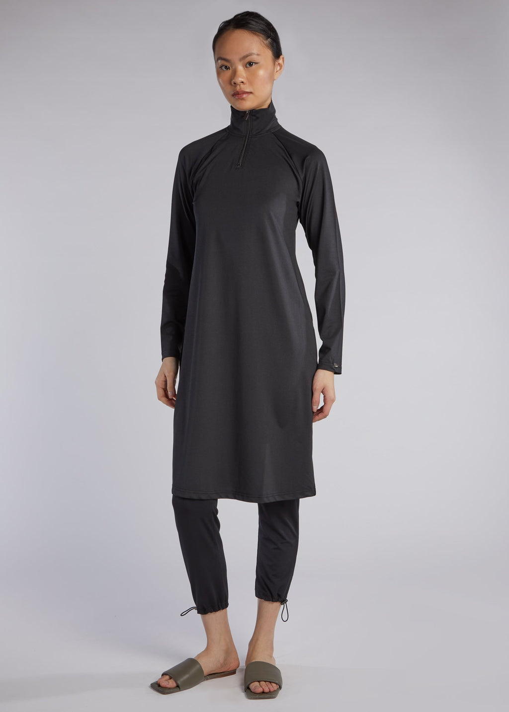 Modest Swimwear Top Short - Black